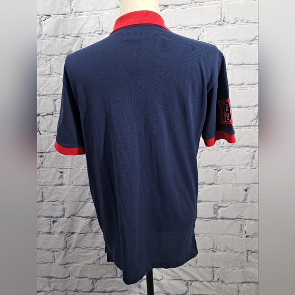 NWT Klew NFL Apparel New England Patriots Polo Shirt 60 Anniv Football sz Large - Picture 9 of 11
